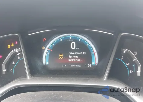 2018 Honda Civic Ex from USA, damaged, VIN 2HGFC2F72JH550221